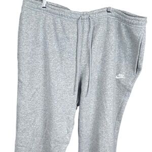 Nike Mens Sportswear Club Fleece Joggers Grey Sweatpants XXL BV2671-063